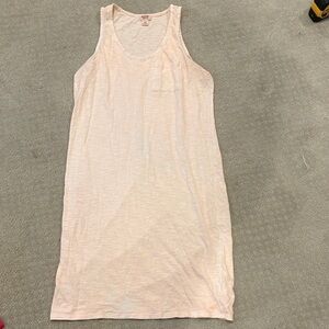 Vintage mossimo y2k dress swim cover burnout size small Peach Sleeveless Dress